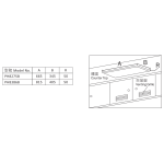 Philco 飛歌 PH8275B 75厘米 嵌入式雙頭石油氣煮食爐 (強化玻璃面板 + 熄火防漏安全裝置)